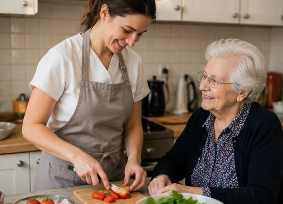 Exemple d’intervention Aide à domicile