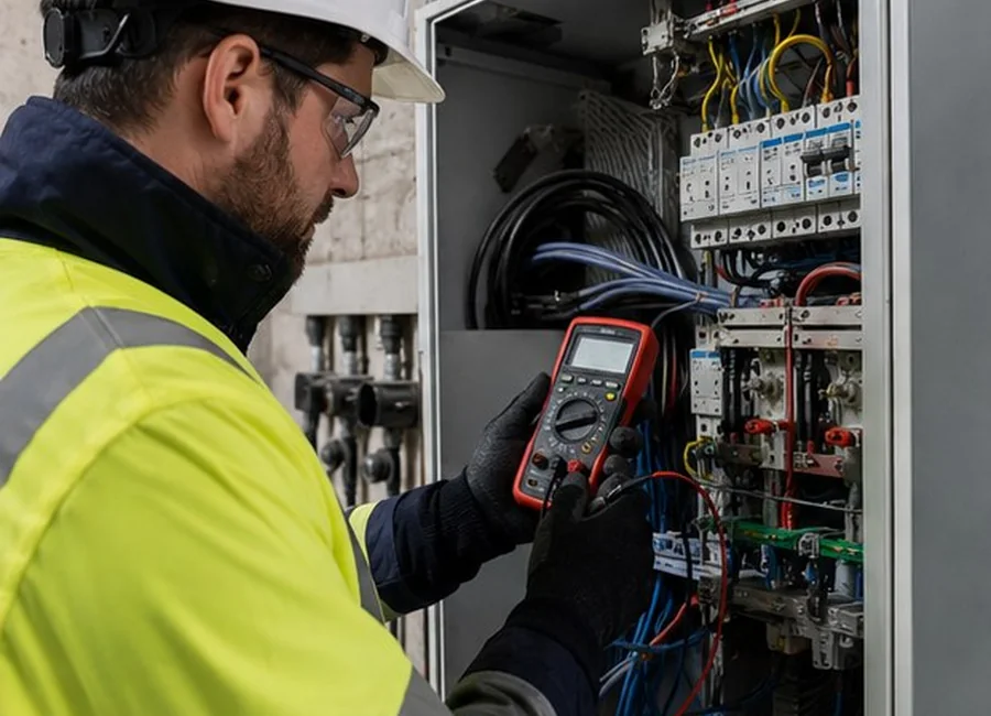 Exemple d’intervention Électricien