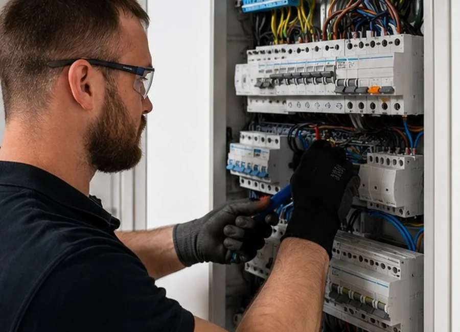 Exemple d’intervention Électricien